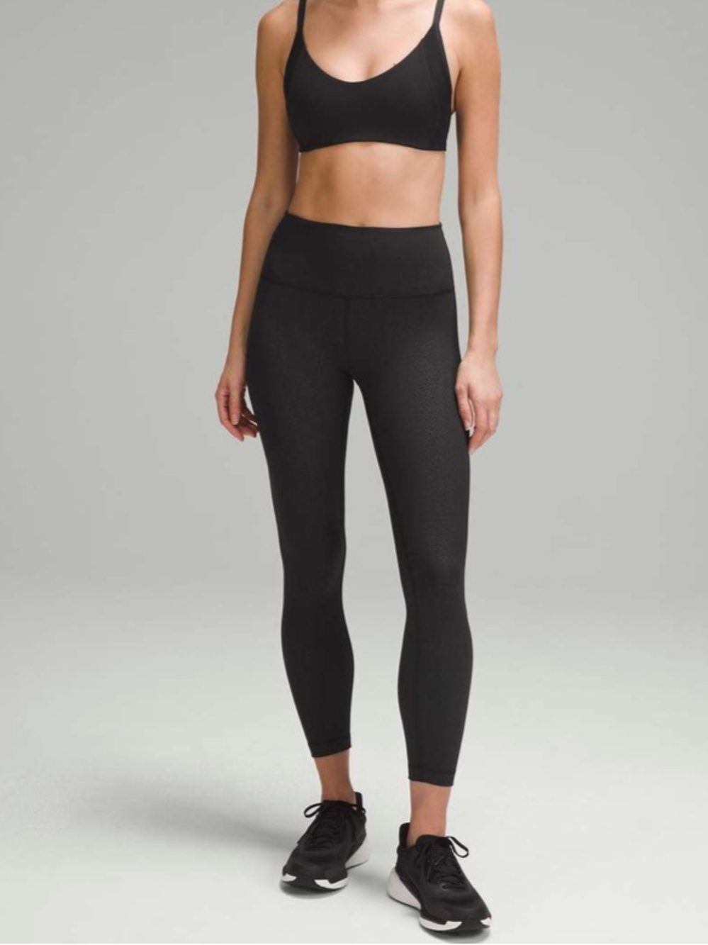 lululemon HR Wunder Train 25” - size 6 — NWOT - distressed twill embossed - Picture 5 of 14